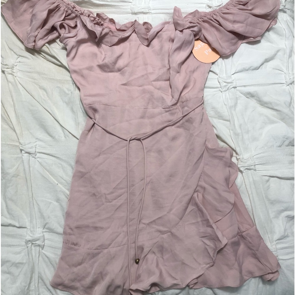 NWT Saige and Paige Pink Swing Mini Dress - Picture 3 of 7